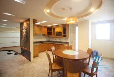 A spacious and elegant 4 bedroom apartment for rent in Ciputra